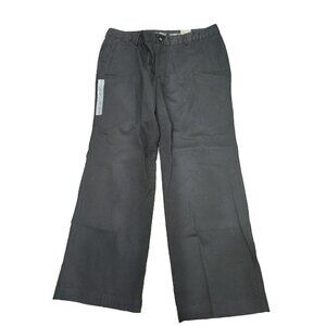 Eddie Bauer Chino Pants Womens Black Blakely Fit High Rise NEW NWT 18